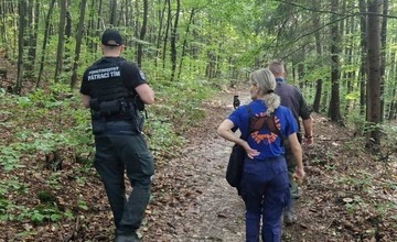FOTO: Pátracia akcia po Milanovi v Považskej Bystrici