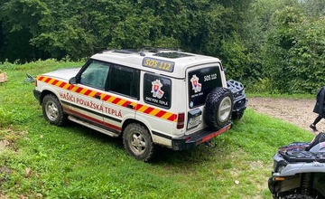 FOTO: Pátracia akcia po Milanovi v Považskej Bystrici