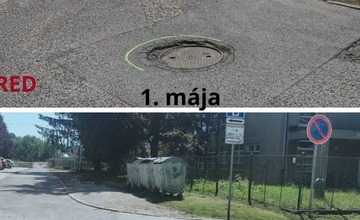 FOTO: Takto opravili vozovky v Púchove