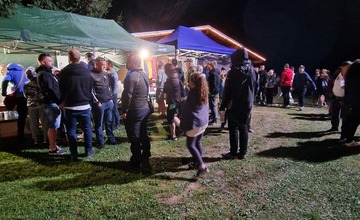 FOTO: Partizánska vatra v obci Cigeľ