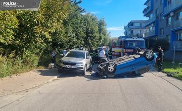 FOTO: Dopravná nehoda v Novom Meste nad Váhom