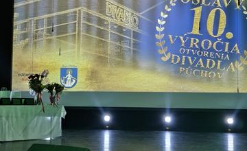 FOTO: Divadlo Púchov oslavovalo okrúhle výročie