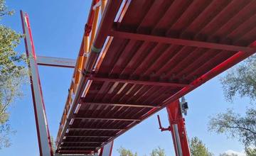 FOTO: Budovanie cyklomostu v okrese Púchov