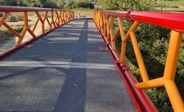 FOTO: Budovanie cyklomostu v okrese Púchov