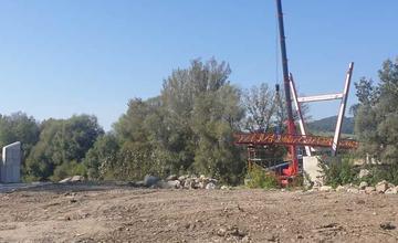 FOTO: Budovanie cyklomostu v okrese Púchov