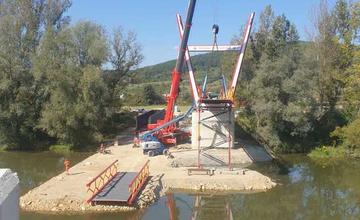 FOTO: Budovanie cyklomostu v okrese Púchov