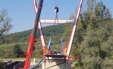 FOTO: Budovanie cyklomostu v okrese Púchov