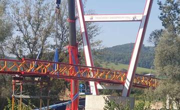 FOTO: Budovanie cyklomostu v okrese Púchov