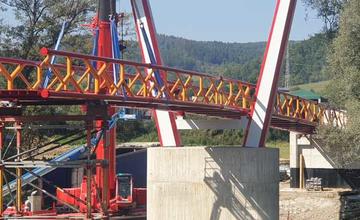 FOTO: Budovanie cyklomostu v okrese Púchov