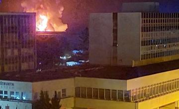 FOTO:  V galvanizovni horelo aj v minulosti, škody sa vtedy vyšplhali do závratných výšok