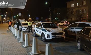 FOTO: Policajná akcia zameraná na kontrolu taxikárov