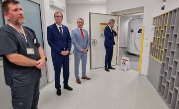 FOTO: Nové oddelenie magnetickej rezonancie v trenčianskej nemocnici