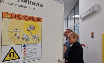FOTO: Nové oddelenie magnetickej rezonancie v trenčianskej nemocnici