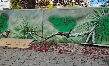 FOTO: V Púchove vzniká nové umelecké dielo