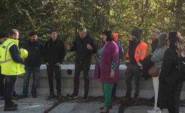 FOTO: Modernizácia cesty z Veľkých Uheriec do Skýcova