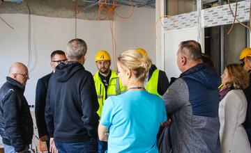 FOTO: Nové oddelenie bojnickej nemocnice získava svoje kontúry