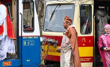 FOTO: Výnimočná jazda na Trojkráľovej električke