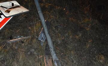 FOTO: Auto prevrátil nabok. S viac ako dvomi promile je ťažko udržať sa na štyroch kolesách