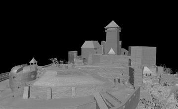 FOTO: Trenčiansky hrad má svoj podrobný 3D model