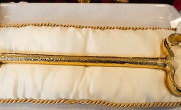 FOTO: Historický odkaz regiónu vo vestibule župného úradu