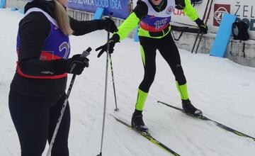 FOTO: Majstrovstvá Krajského riaditeľstva Policajného zboru v Trenčíne v brannom lyžovaní