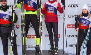 FOTO: Majstrovstvá Krajského riaditeľstva Policajného zboru v Trenčíne v brannom lyžovaní