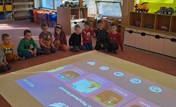 FOTO: Deti v prievidzských škôlkach sa tešia z novej pomôcky