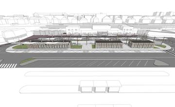 FOTO: Smutný pohľad na autobusovú stanicu v Trenčíne bude čoskoro minulosťou. Župa ohlásila veľký krok