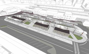 FOTO: Smutný pohľad na autobusovú stanicu v Trenčíne bude čoskoro minulosťou. Župa ohlásila veľký krok