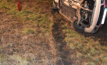 FOTO: Vodič si v pohode šoféroval, keď zrazu sa mu do cesty postavil svah! Príčina bola policajtom hneď jasná
