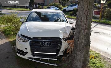 FOTO: Zbesilá jazda ženy v Novej Dubnici. Zrámovala všetko, čo jej prišlo do cesty