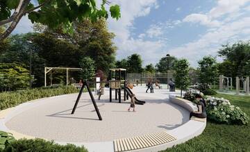 FOTO: Mestský park Lidl Čistinka otvoria v Považskej Bystrici už čoskoro