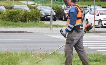 FOTO: V Trenčíne sa začalo celoplošné kosenie