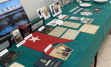 FOTO: Autentické predmety z Titanicu aj VR návšteva prvej triedy na výstave v Myjave