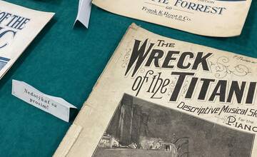 FOTO: Autentické predmety z Titanicu aj VR návšteva prvej triedy na výstave v Myjave