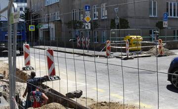 FOTO: Práce na Piaristickej ulici