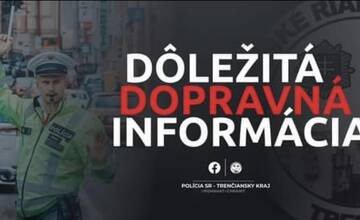 FOTO: Policajná akcia v Trenčianskom kraji