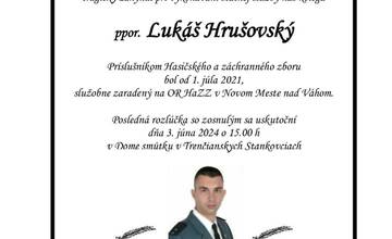 FOTO: Zverejnili parte zosnulých hasičov