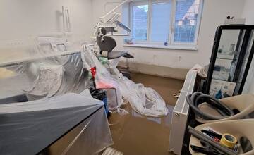 FOTO: Záplavy v obci pokračujú