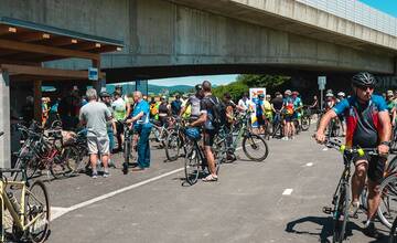 FOTO: Otvorenie nového úseku Vážskej cyklomagistrály