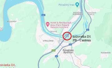 FOTO: Obchádzka diaľnice počas uzávierky