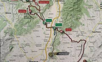 FOTO: Trasa pelotónu v Trenčianskom kraji