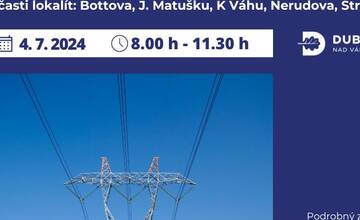 FOTO: Zajtra bude niekoľko desiatok domácností bez elektriny