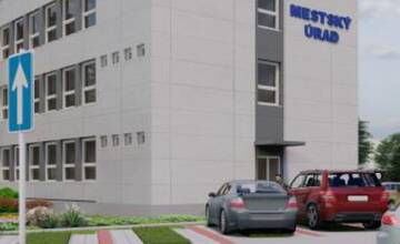 FOTO: Mestský úrad v Dubnici prejde rekonštrukciou