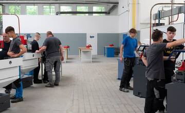 FOTO: Modernizácia školy v Bánovciach nad Bebravou