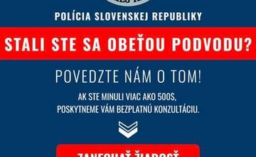 FOTO: Polícia ukázala správy, ktorými sa snažia podvodníci vylákať od ľudí peniaze 