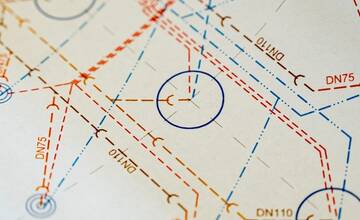 FOTO: Pôdorys novej dynamickej fontány v Novom Meste nad Váhom