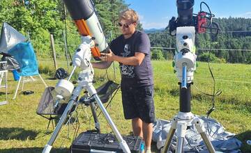 FOTO: Astronomická expedícia Perzeidy vo Vrchteplej