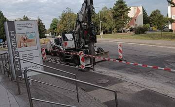 FOTO: Rekonštrukcia cesty v Partizánskom