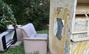 FOTO: Nelegálne skládky sa množia aj v Myjave. Samospráva vyzýva na ohľaduplnosť 